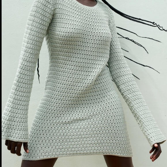 Rue Stiic | Dresses | Nwot Maisie Mini Knit Dress In Sage | Poshmark